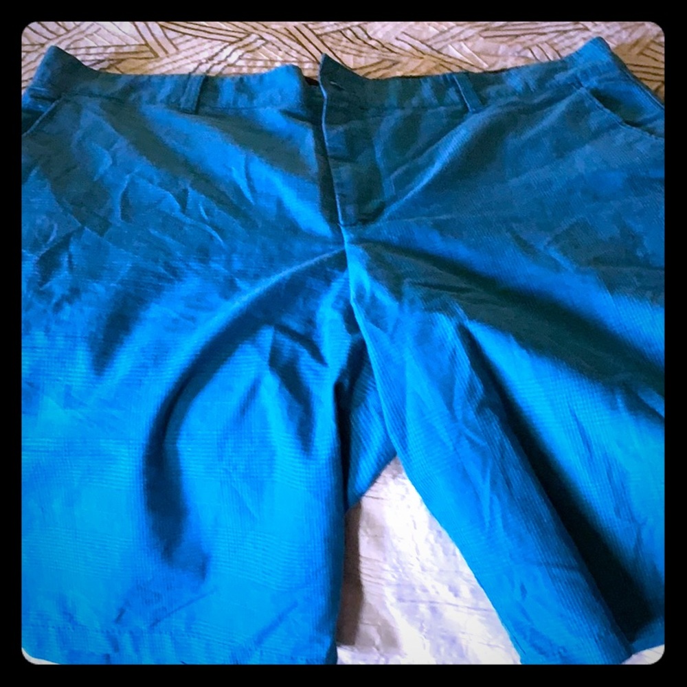 Men’s turquoise shorts